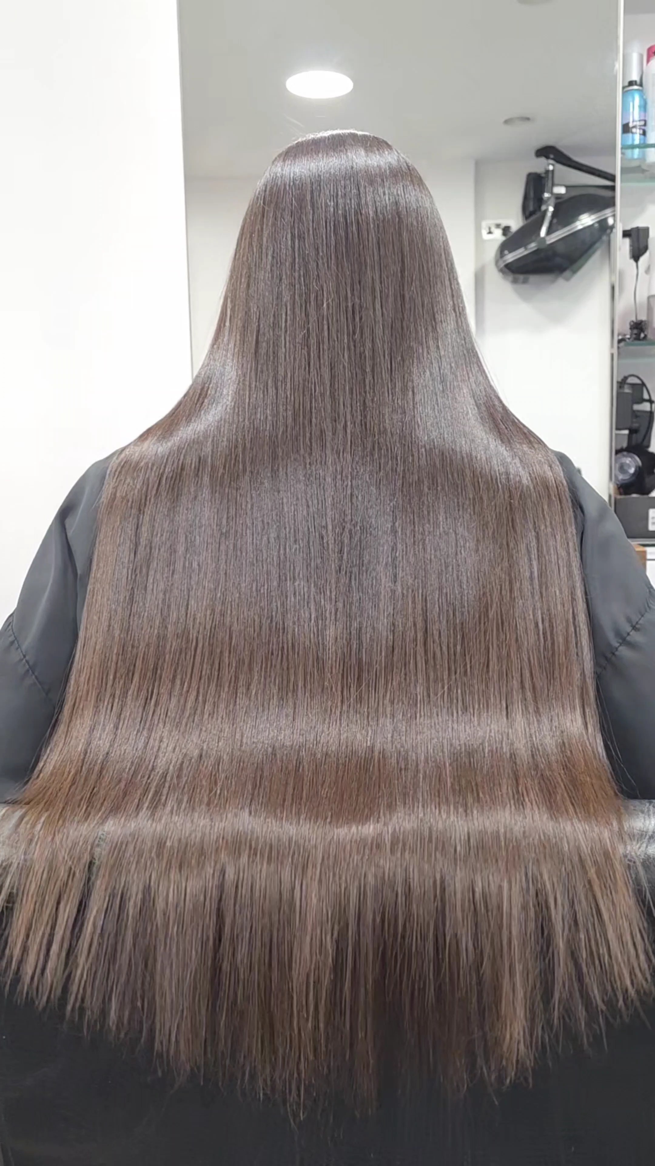 Silky Straight Blow-Dry